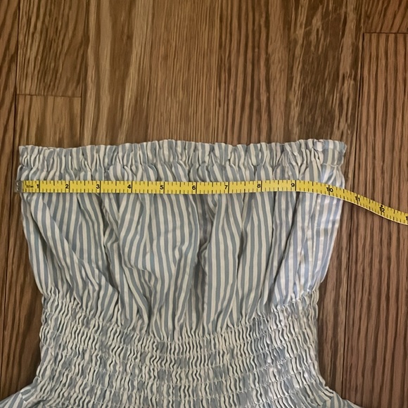 Moda strapless cotton dress - Picture 8 of 9